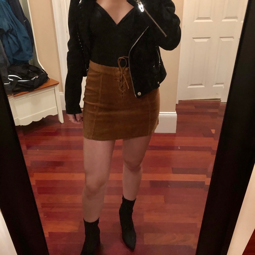 Corduroy skirt size small